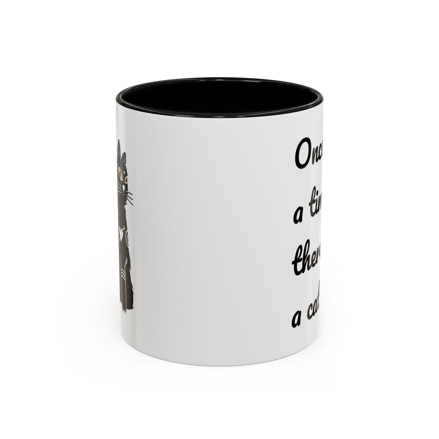Mug Cat Quote Black Cosmic Cat 11oz