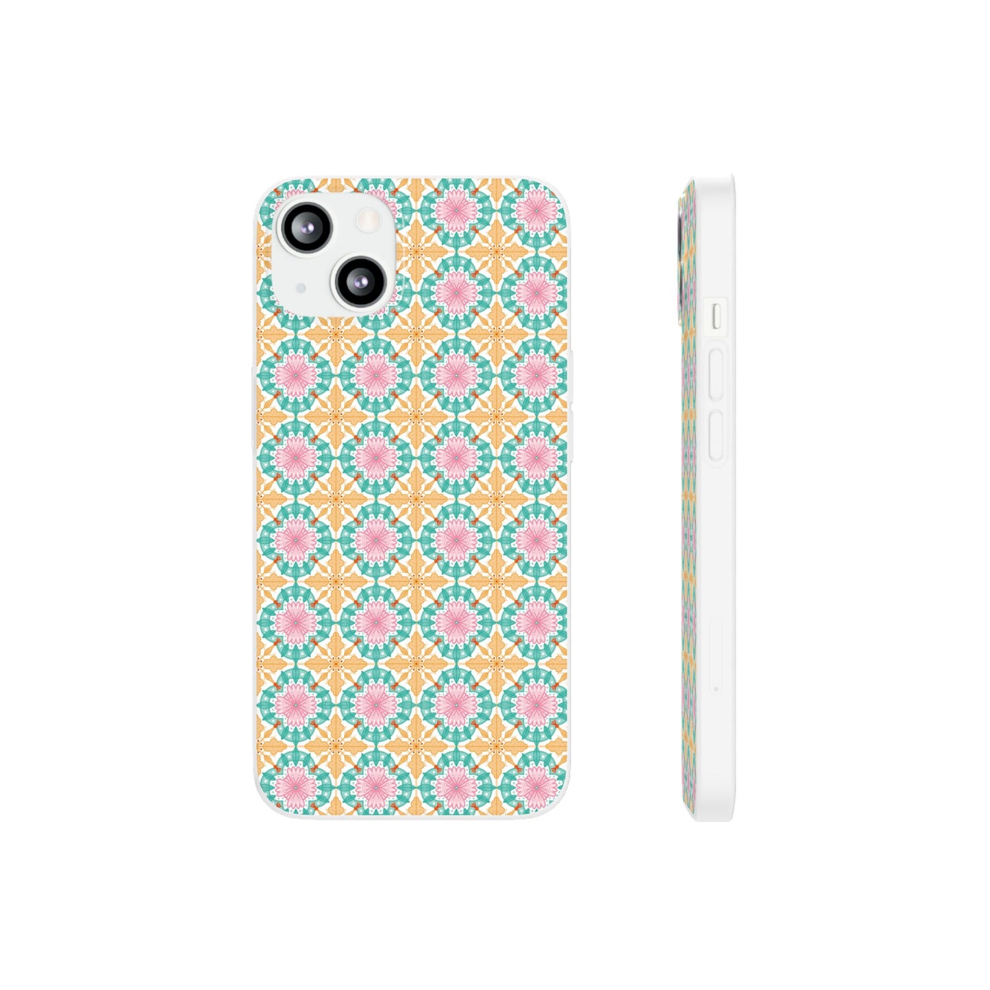 Flexi Cases, Colorful Mosiac Pattern