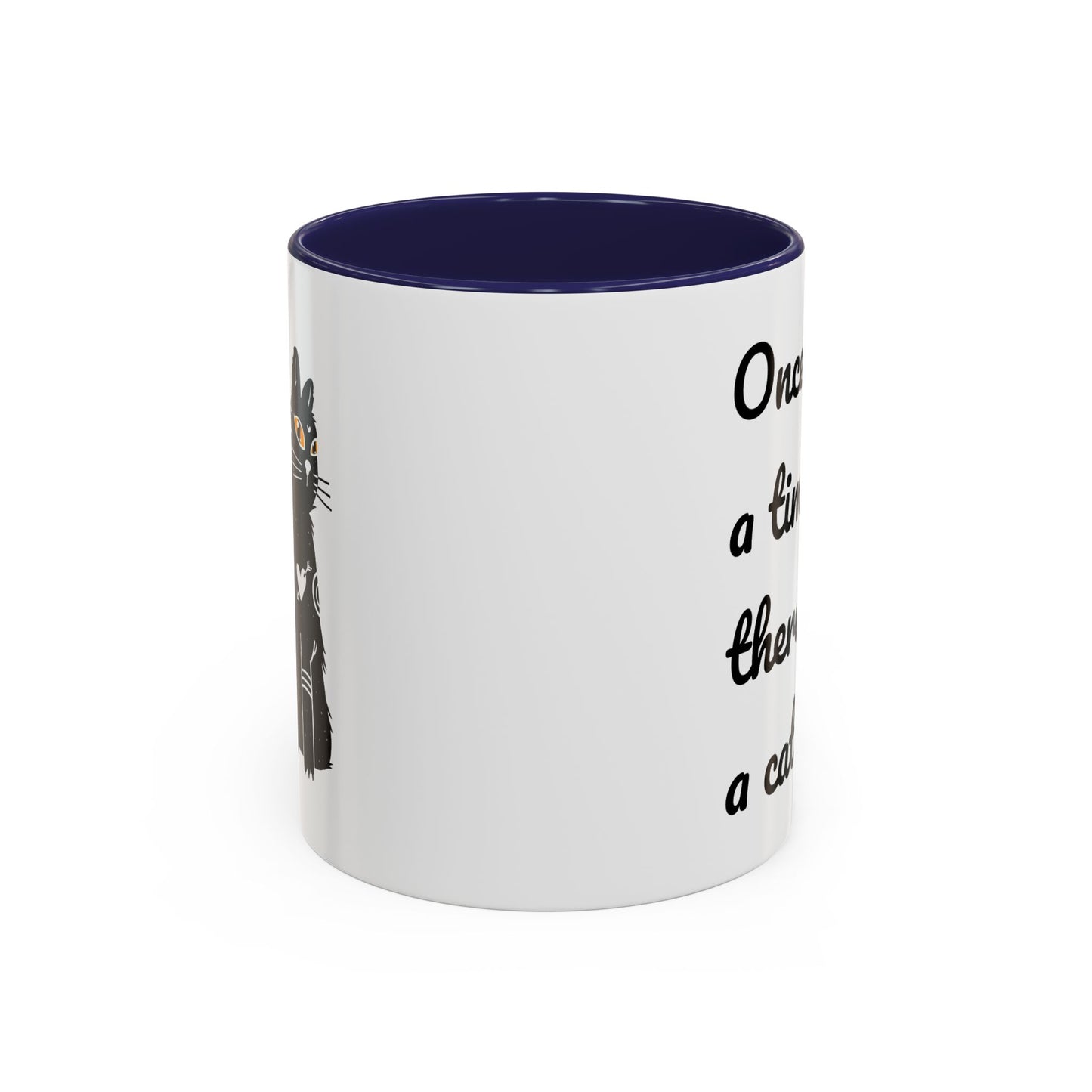 Mug Cat Quote Black Cosmic Cat 11oz