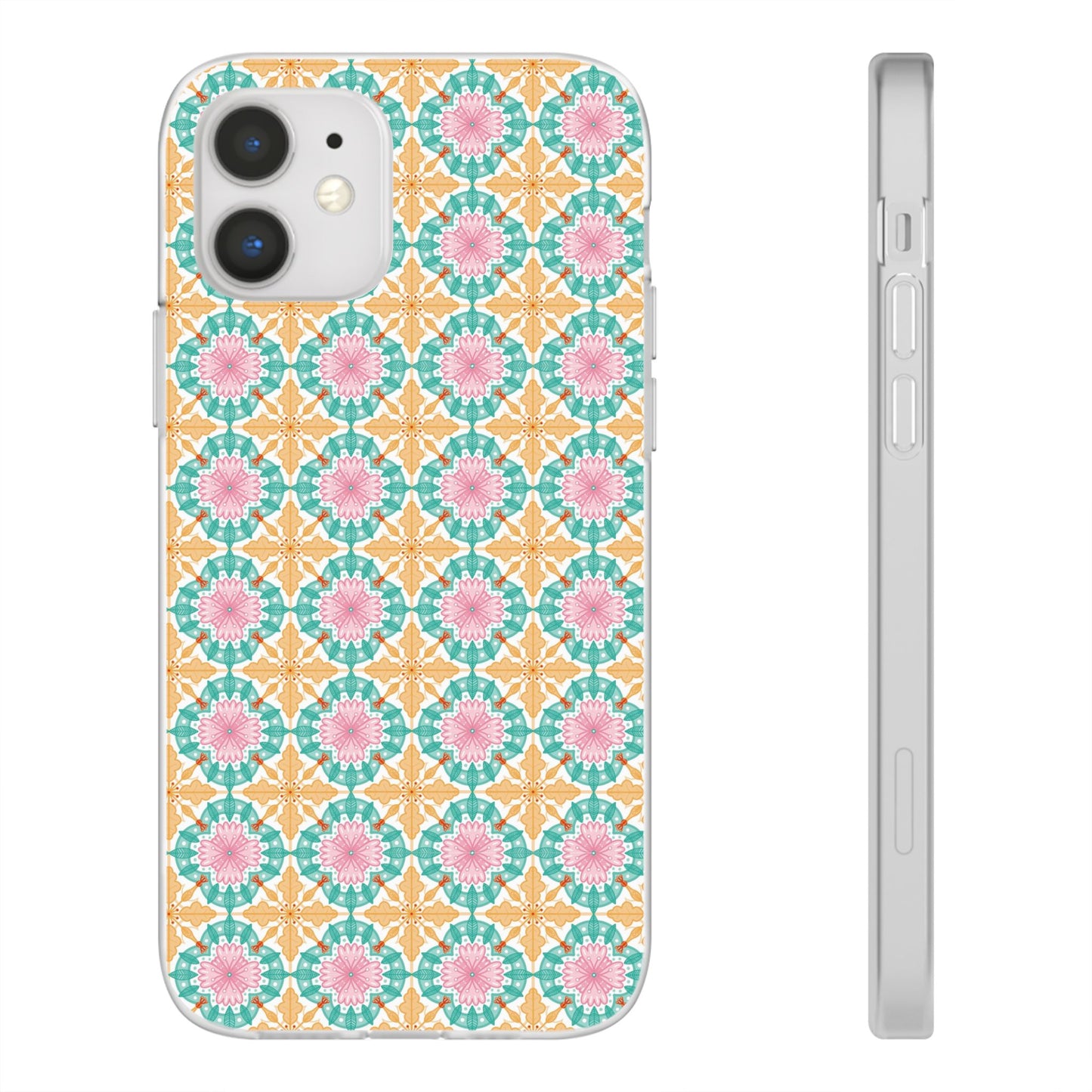 Flexi Cases, Colorful Mosiac Pattern