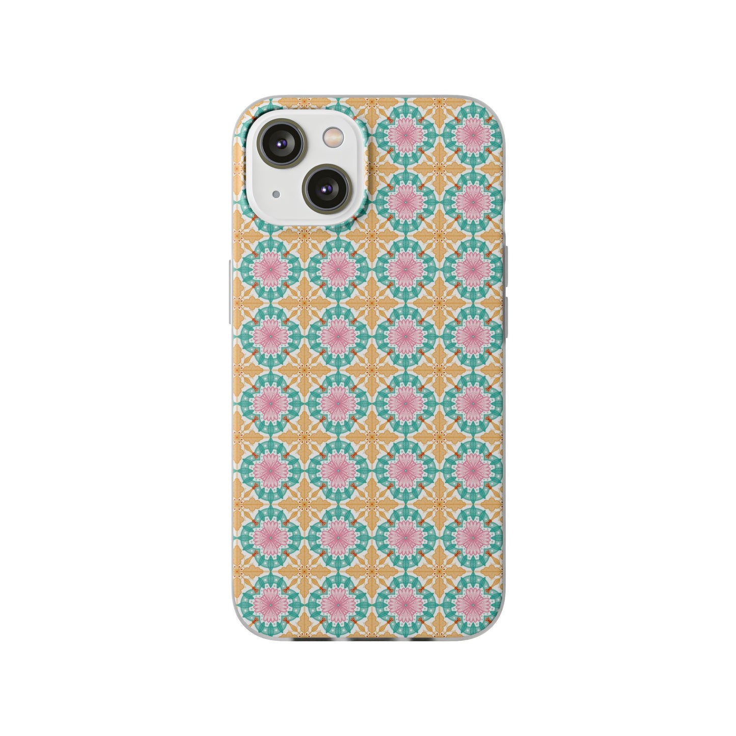 Flexi Cases, Colorful Mosiac Pattern