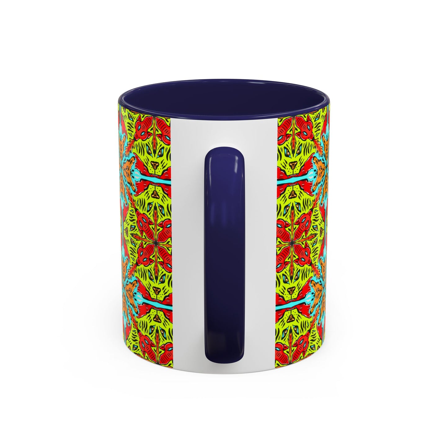 Mug, Cat Themed Dynamik Colors Coffee Mug (11, 15oz)