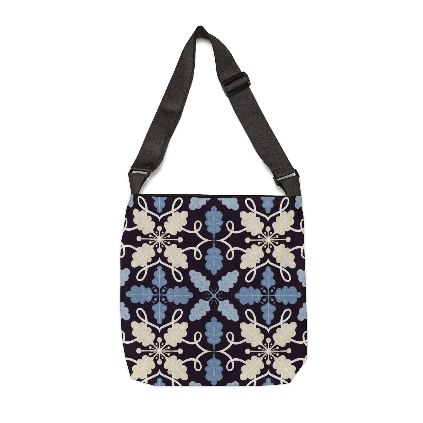 Tote Bag - Calm Scandinavian Oak Leaves Design