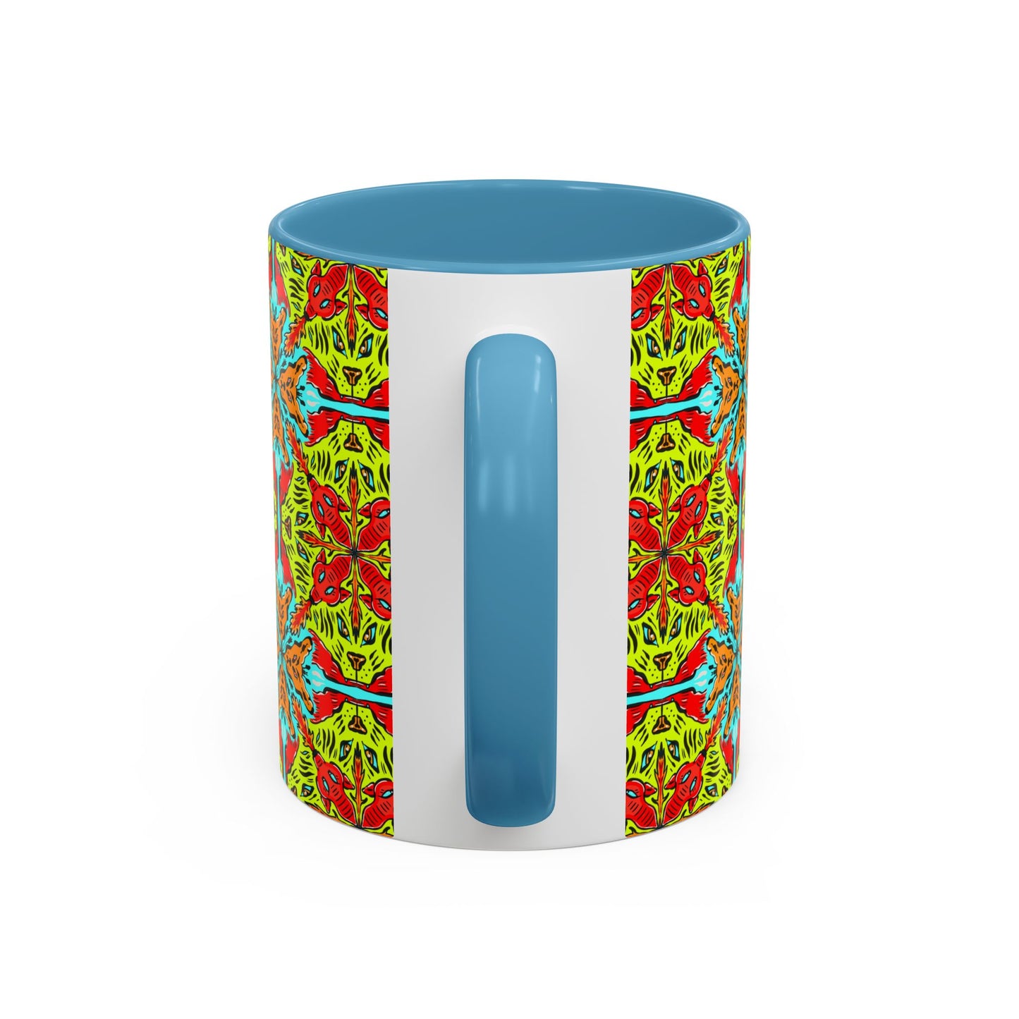 Mug, Cat Themed Dynamik Colors Coffee Mug (11, 15oz)