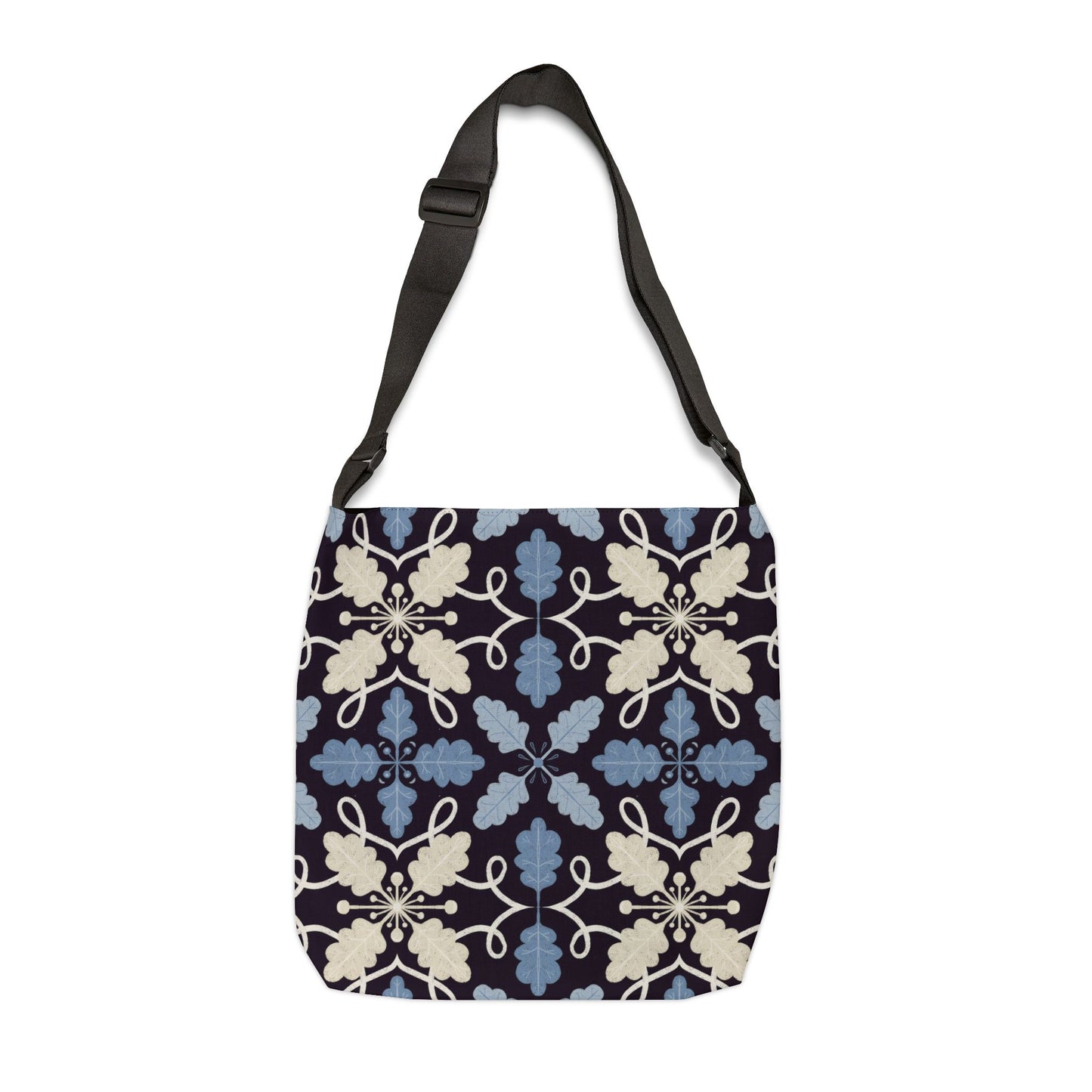 Tote Bag - Calm Scandinavian Oak Leaves Design