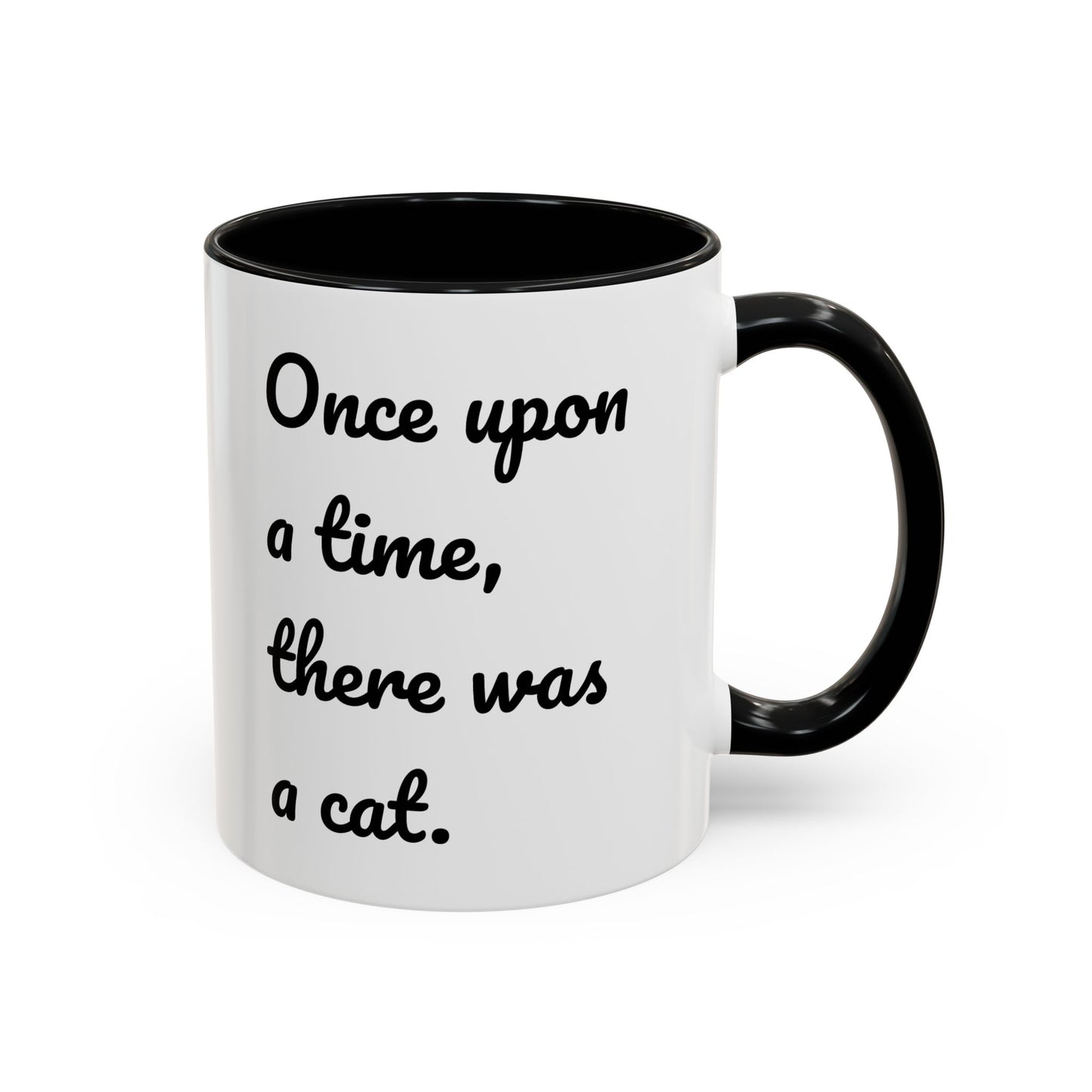 Mug Cat Quote Black Cosmic Cat 11oz