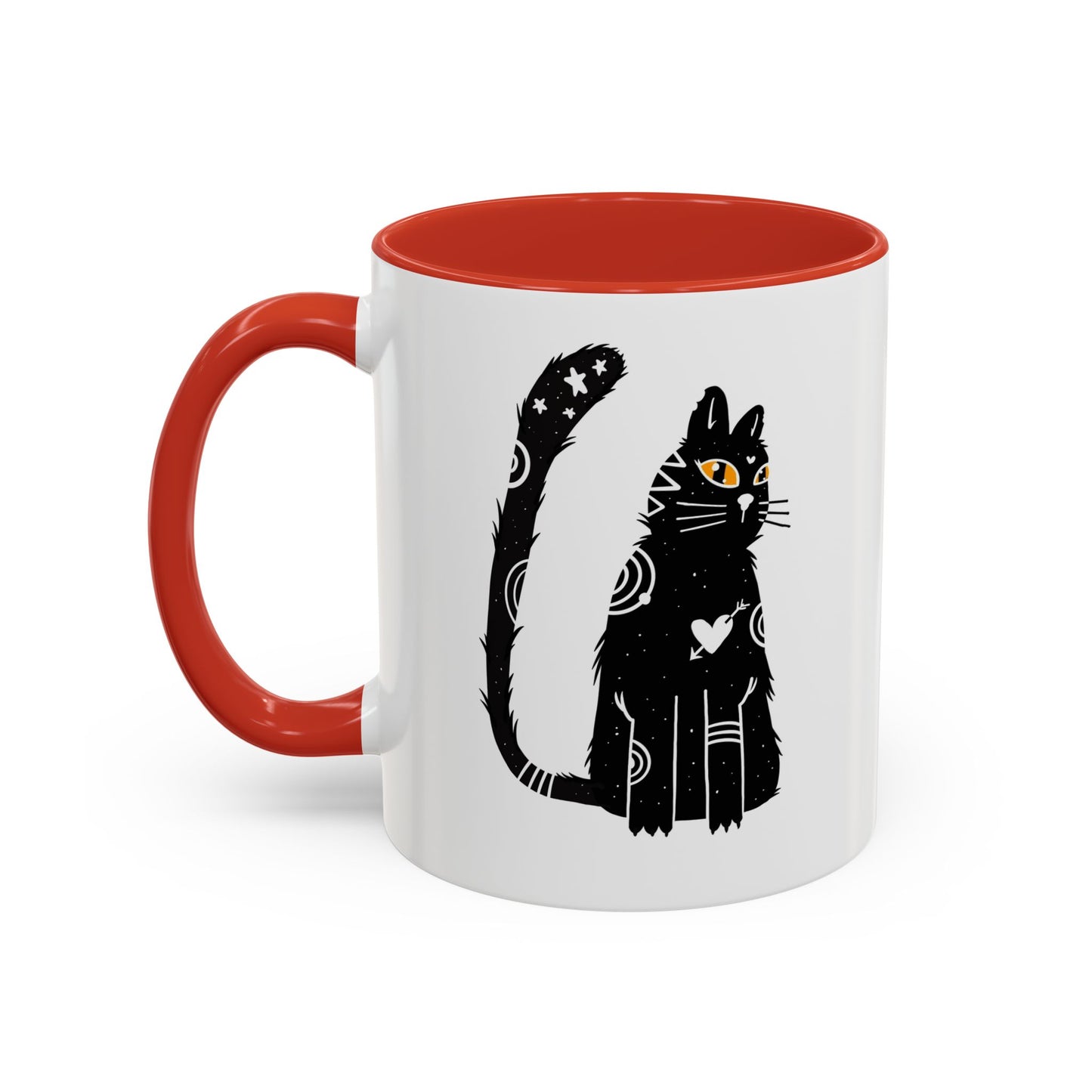 Mug Cat Quote Black Cosmic Cat 11oz