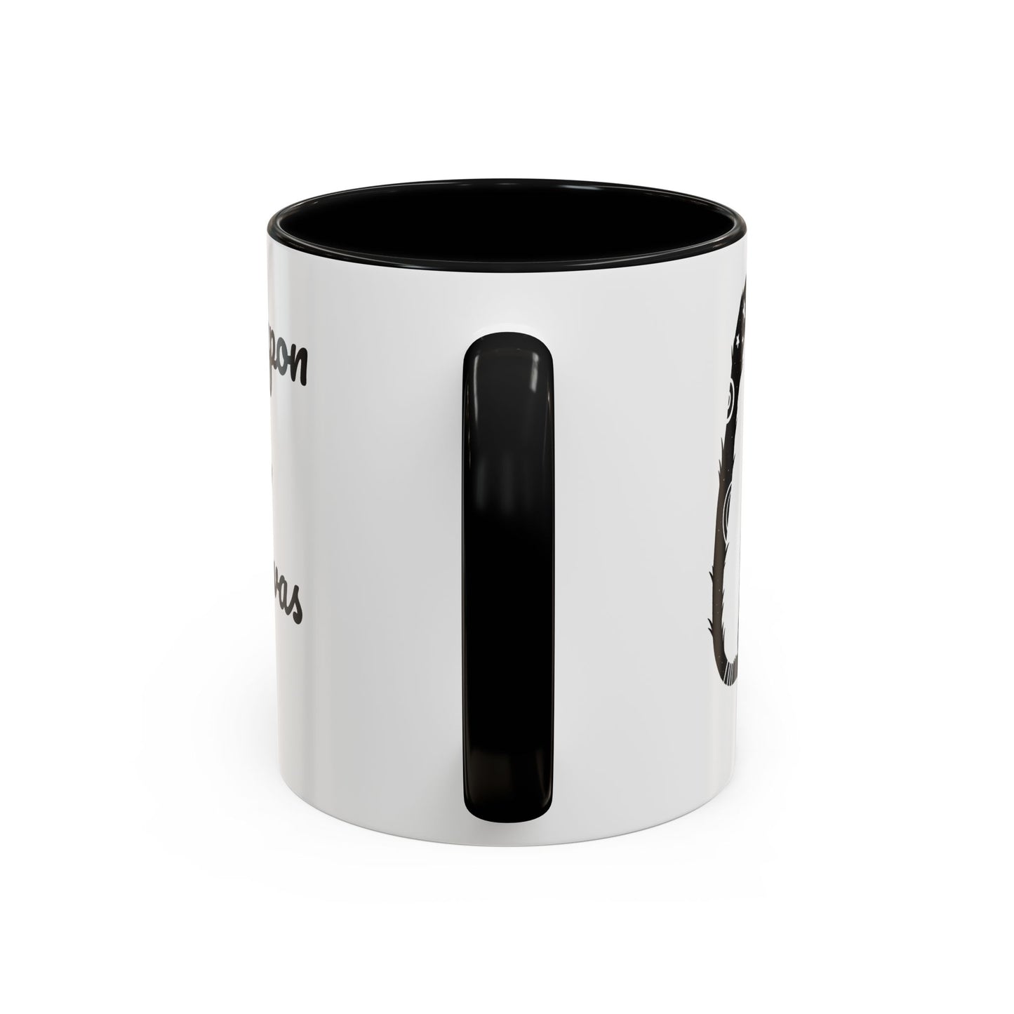 Mug Cat Quote Black Cosmic Cat 11oz