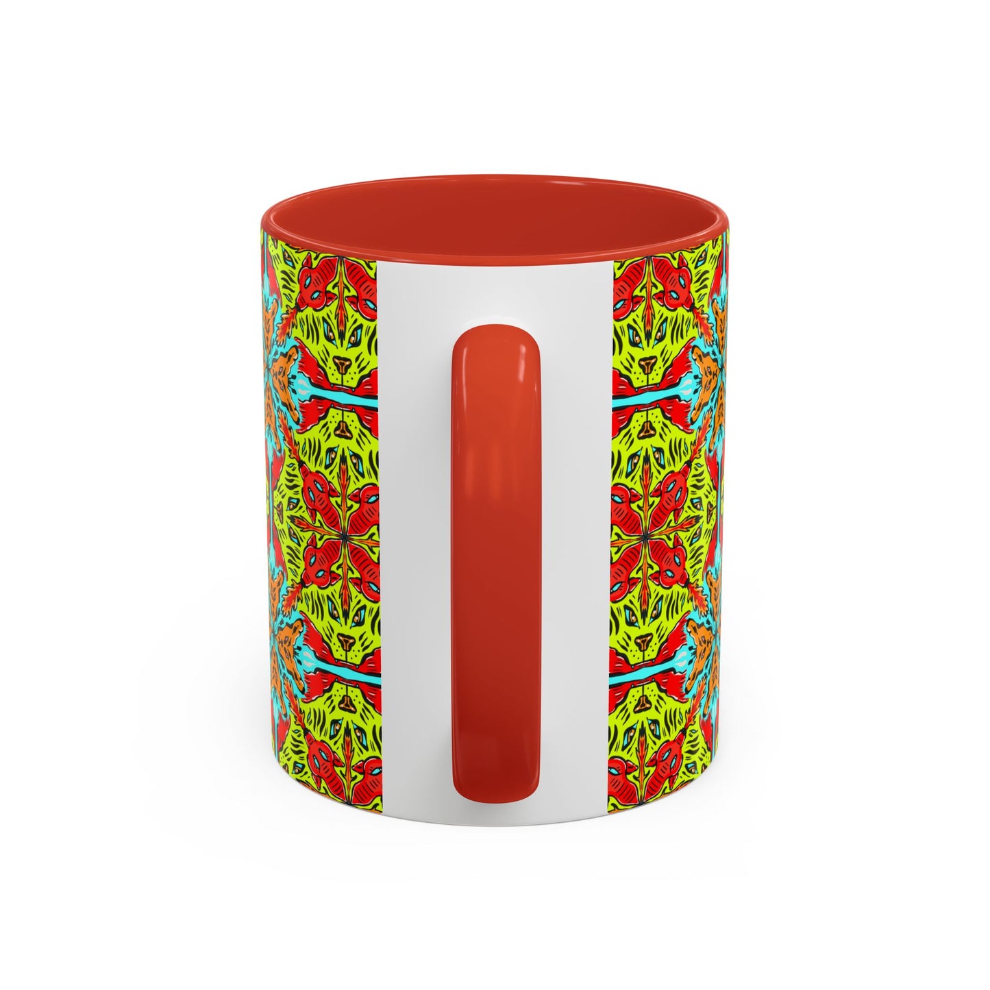 Mug, Cat Themed Dynamik Colors Coffee Mug (11, 15oz)