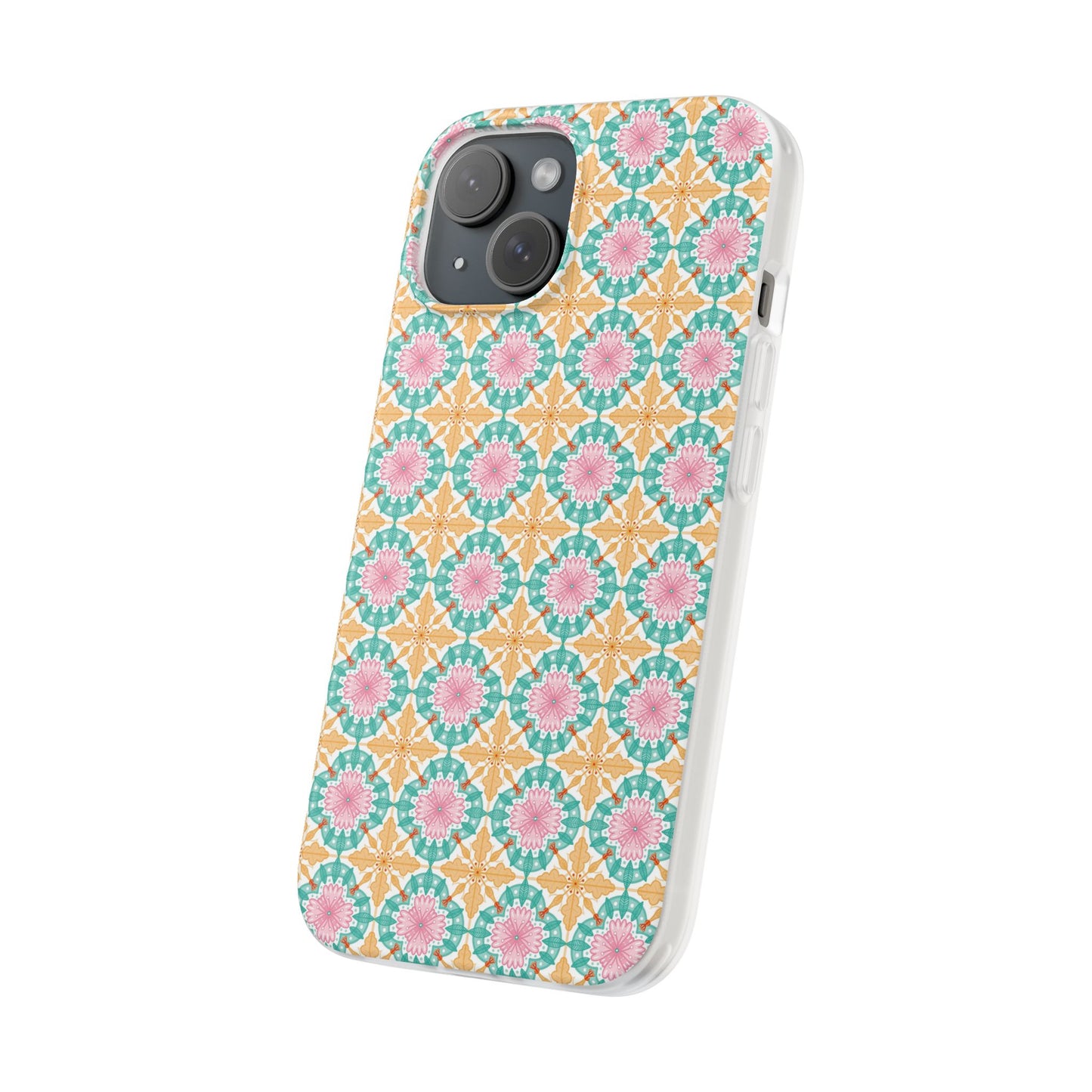 Flexi Cases, Colorful Mosiac Pattern